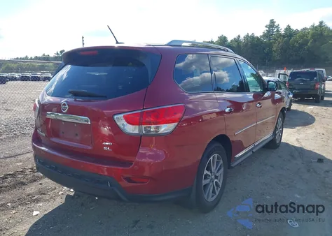 2015 Nissan Pathfinder Sl from USA, damaged, VIN 5N1AR2MM1FC663647